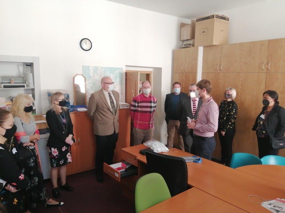 Zahraniční justiční pracovníci navštívili středisko Brno