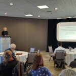 Andrea Matoušková na konferenci v kanadské Ottawě