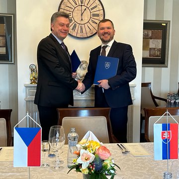 Podpis Memoranda o porozumění a spolupráci mezi Ministerstvem spravedlnosti České republiky a Ministerstvom spravodlivosti Slovenskej republiky