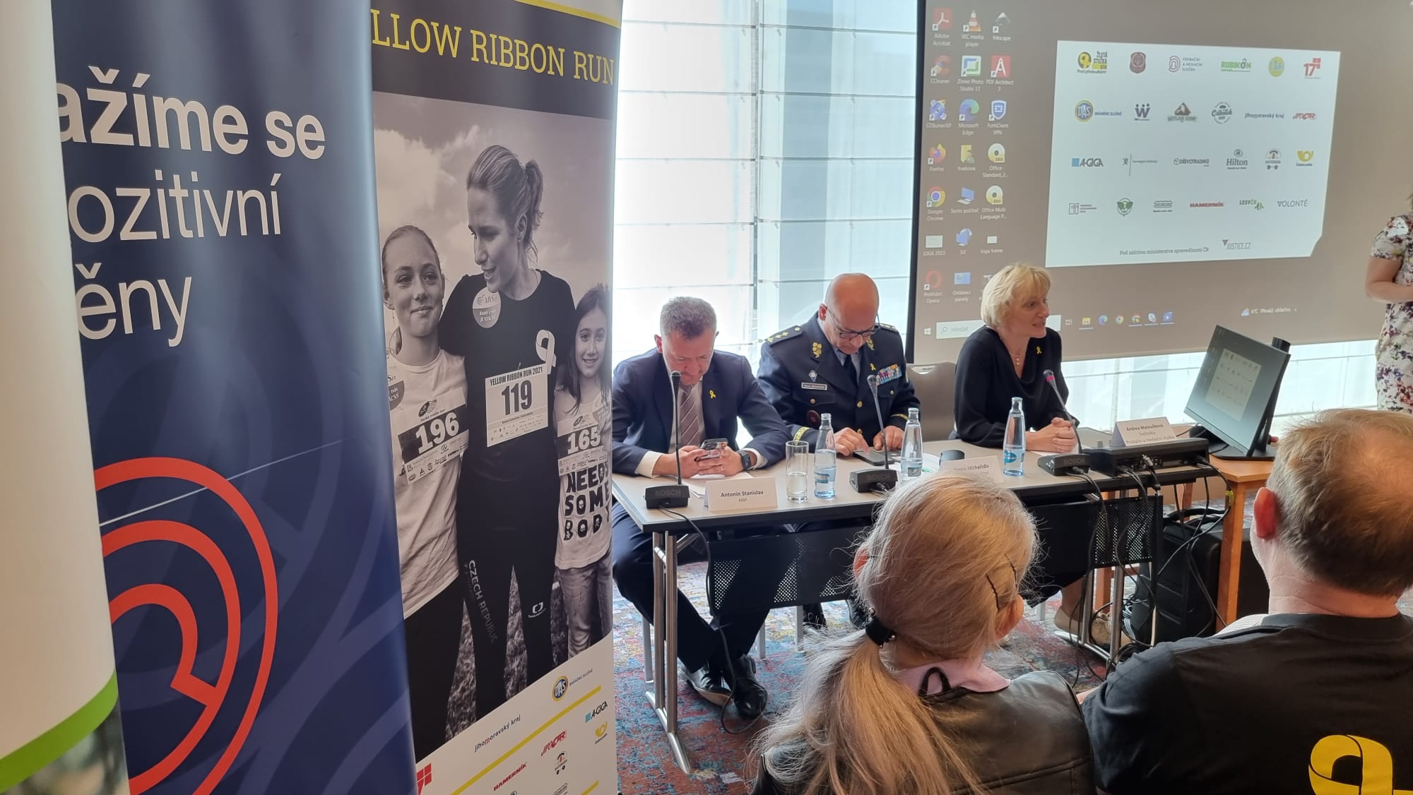 Tisková konference - Yellow Ribbon Run 2023