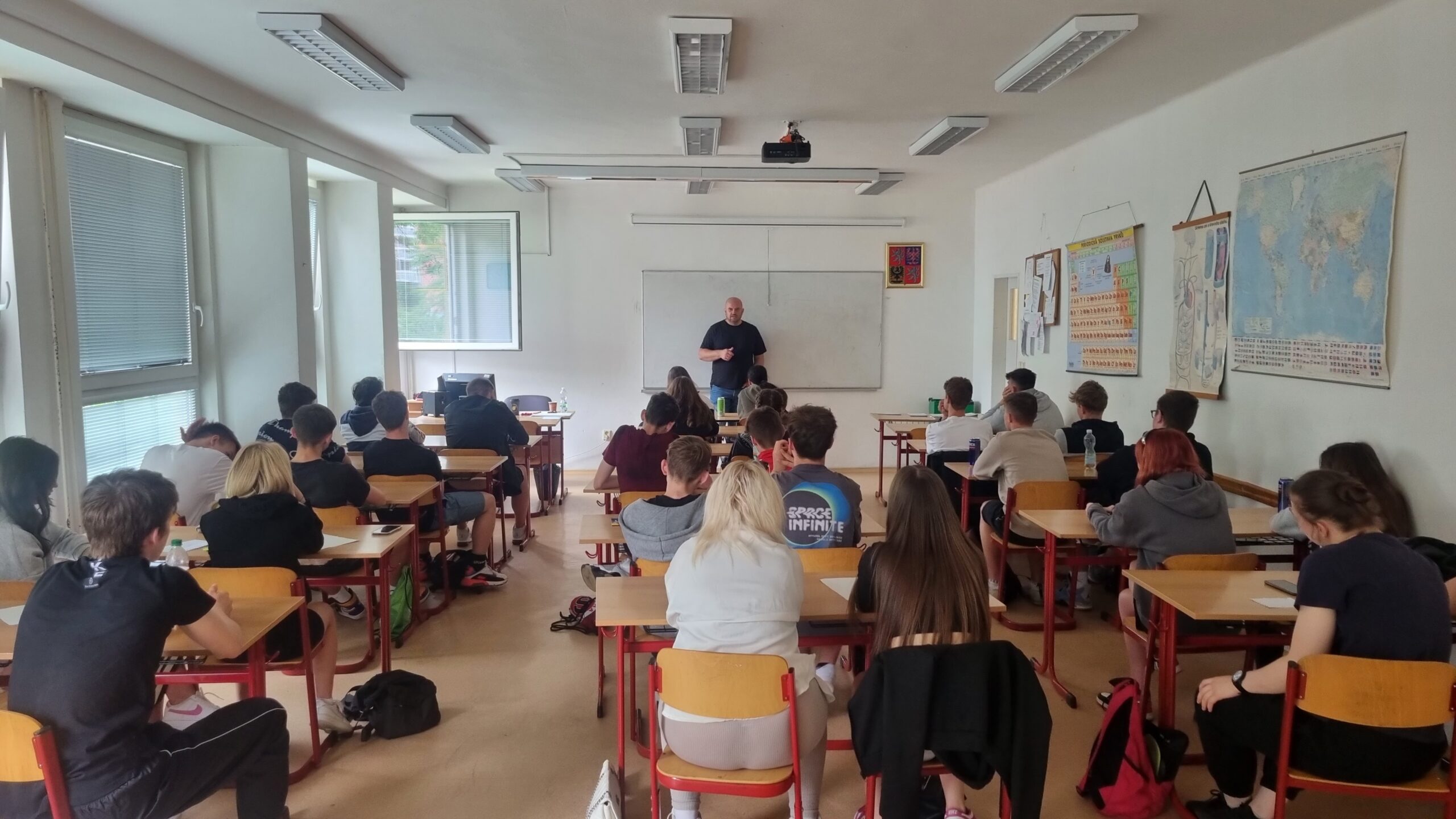 Beseda se studenty TRIVIS