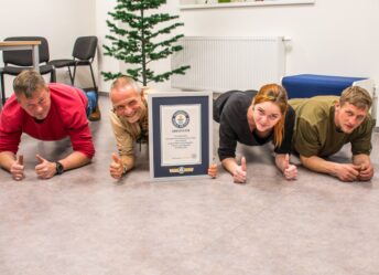 Probační dům v Písku navštívil držitel Guinessova rekordu